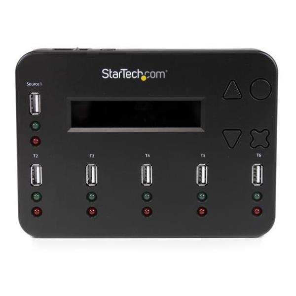 Duplicatore USB Startech 1:5 Cancellazione Flash Accessori PC - immagine 2