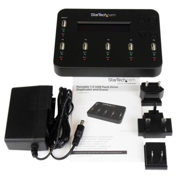 Duplicatore USB Startech 1:5 Cancellazione Flash Accessori PC - immagine 4