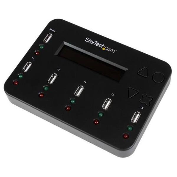 Duplicatore USB Startech 1:5 Cancellazione Flash Accessori PC - immagine 5