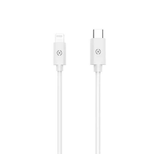Cavo Celly USBLIGHTTYPEC Lightning USB-C 60W 1 metro Bianco - immagine 2