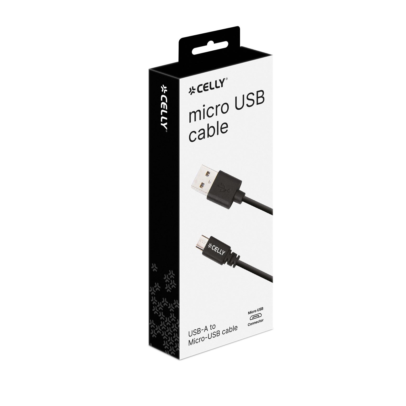 Cavo USB-A Micro USB Celly 1m Ricarica Rapida 12W - immagine 3