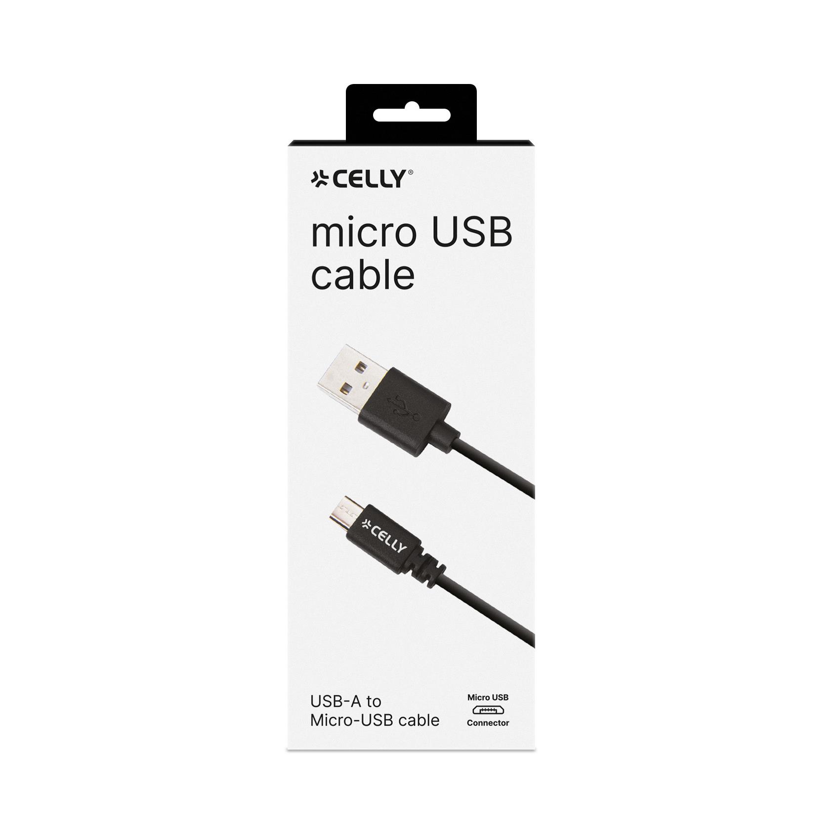 Cavo USB-A Micro USB Celly 1m Ricarica Rapida 12W - immagine 4