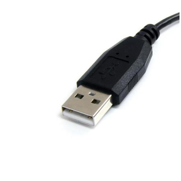 Cavo USB Startech Angolato 30cm Nero - immagine 2