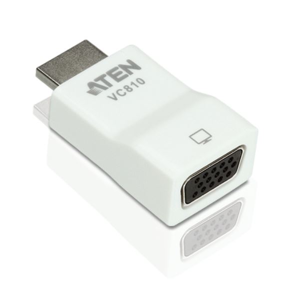 Adattatore Aten HDMI to VGA Converter Bianco - immagine 3