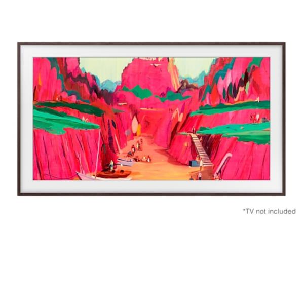 Cornice TV Samsung The Frame 75" Marrone - immagine 3