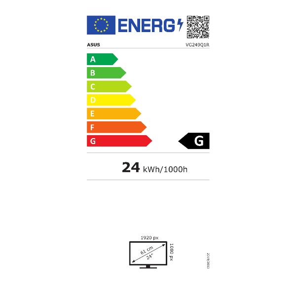 Monitor Gaming Asus VG249Q1R 23.8" IPS Full HD 165Hz - immagine 5
