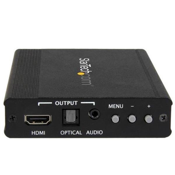 Adattatore VGA a HDMI Startech con Scaler 1920x1200 Nero - immagine 3