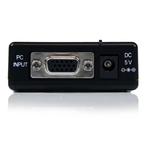 Adattatore VGA a RCA S-Video Startech Convertitore Nero - immagine 4