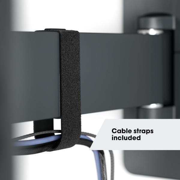 Staffa TV Vogels QUICK TVM 1623 Girevole per Schermi 40-77" fino a 35kg - immagine 5