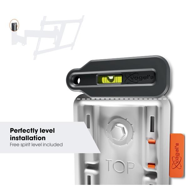 Staffa TV Vogels COMFORT TVM 3443 Girevole Full-Motion per TV 32-65 - SKU: VOG3834431 - Immagine 9