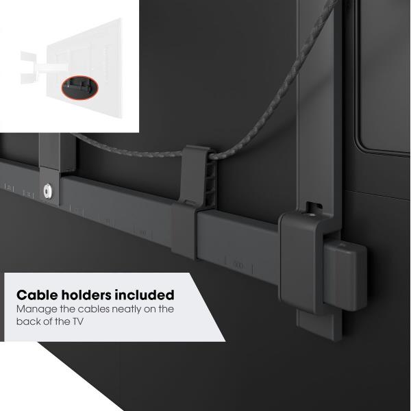 Staffa TV Vogels ELITE TVM 5445 3 Snodi per Schermi 32-65" fino a 35kg - immagine 4