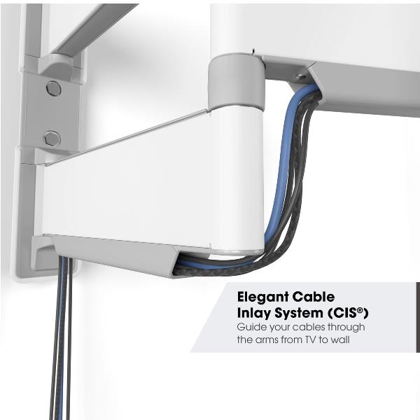 Staffa TV Vogels ELITE TVM 5645 3 Snodi per TV 40-77" fino a 45kg - immagine 4