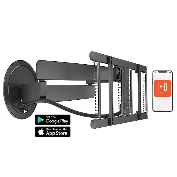 Staffa TV Motorizzata Vogels TVM 7675 per Schermi fino a 77" 35kg - immagine 6