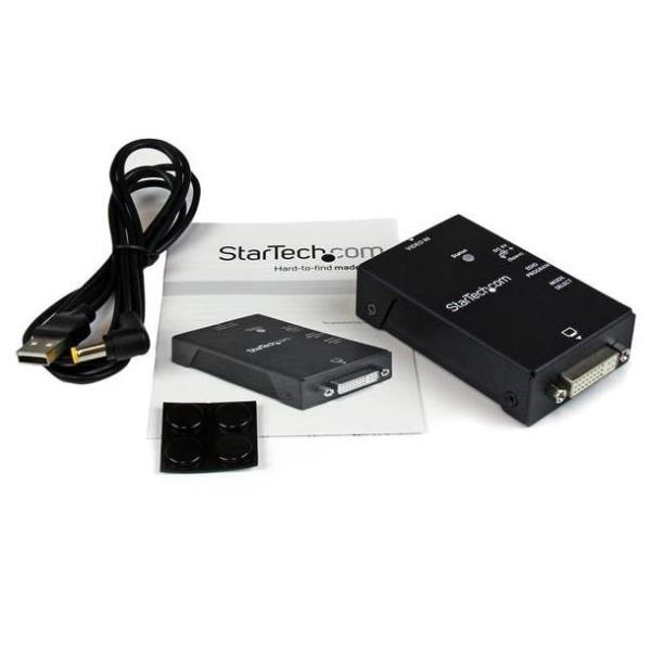 Adattatore Emulatore EDID Startech DVI-I 24+5 Pin Nero - immagine 2