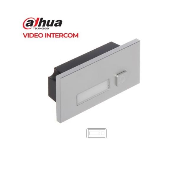 Kit Installazione Citofono Dahua VTO4202F-MB1 con Cornice e Alimentatori - immagine 3