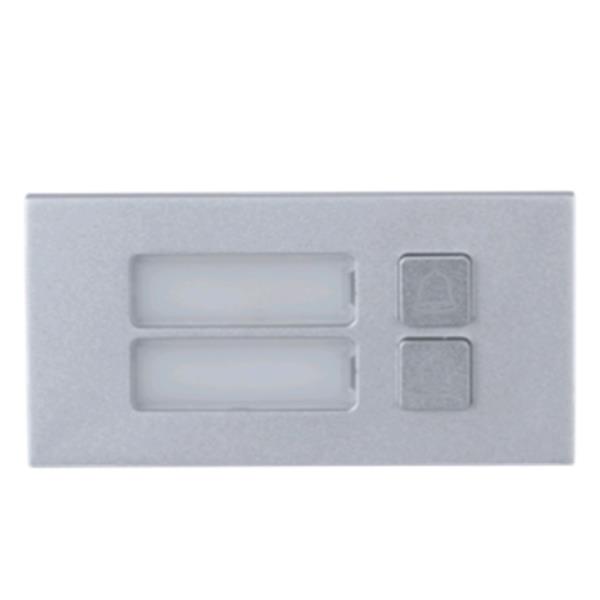 Kit Installazione Citofono Dahua VTO4202F-MB2 con Alimentatori e Scatole Incasso - immagine 2