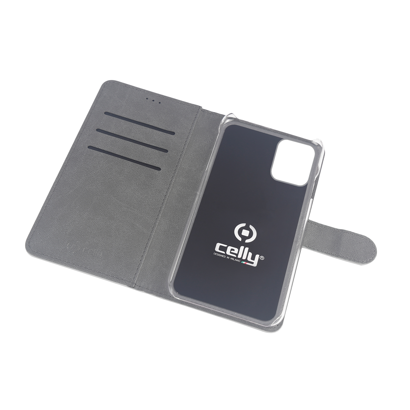 Custodia Celly Wally per iPhone 11 Pro in Similpelle Bianca - immagine 2