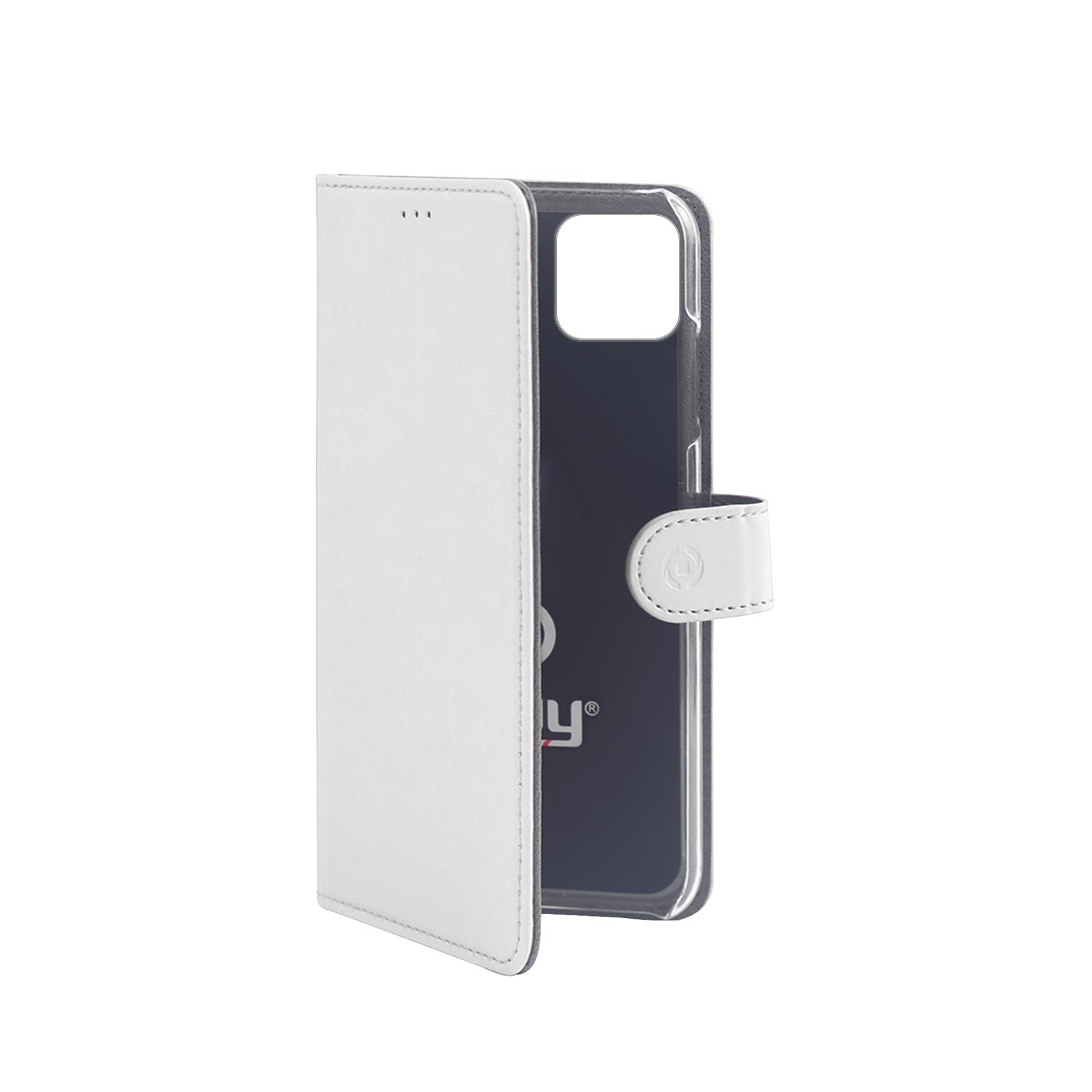 Custodia Celly Wally per iPhone 11 in Similpelle Bianca - immagine 3