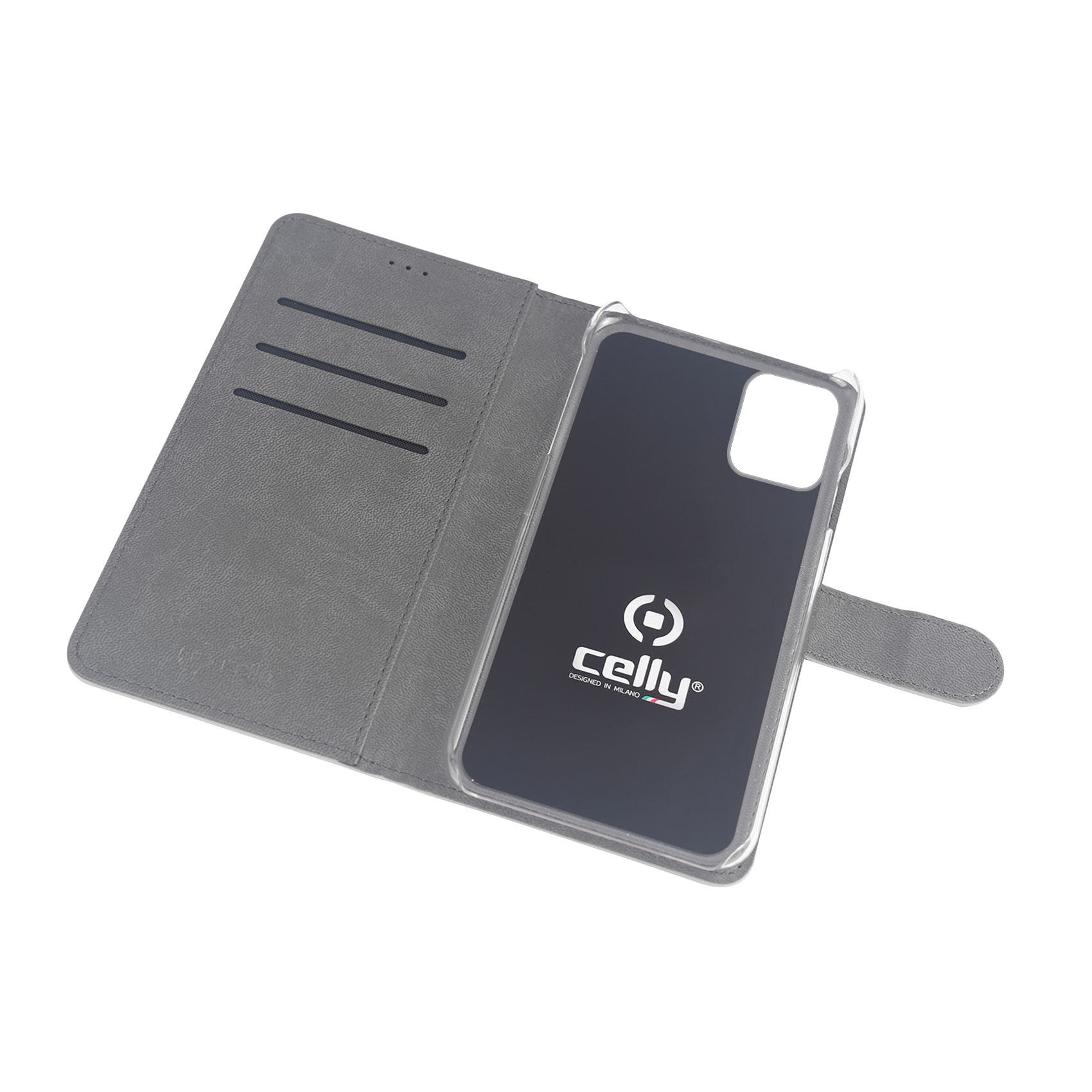 Custodia Celly Wally per iPhone 11 in Similpelle Bianca - immagine 6