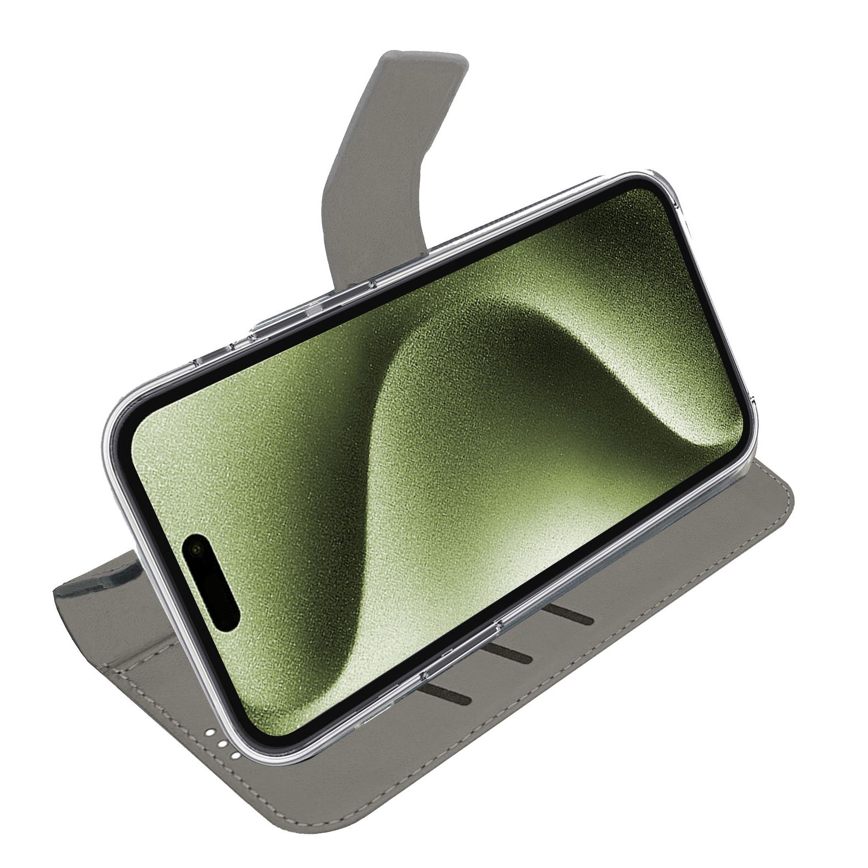 Custodia Smartphone Celly Wally per iPhone 17 in Similpelle Nero - immagine 5