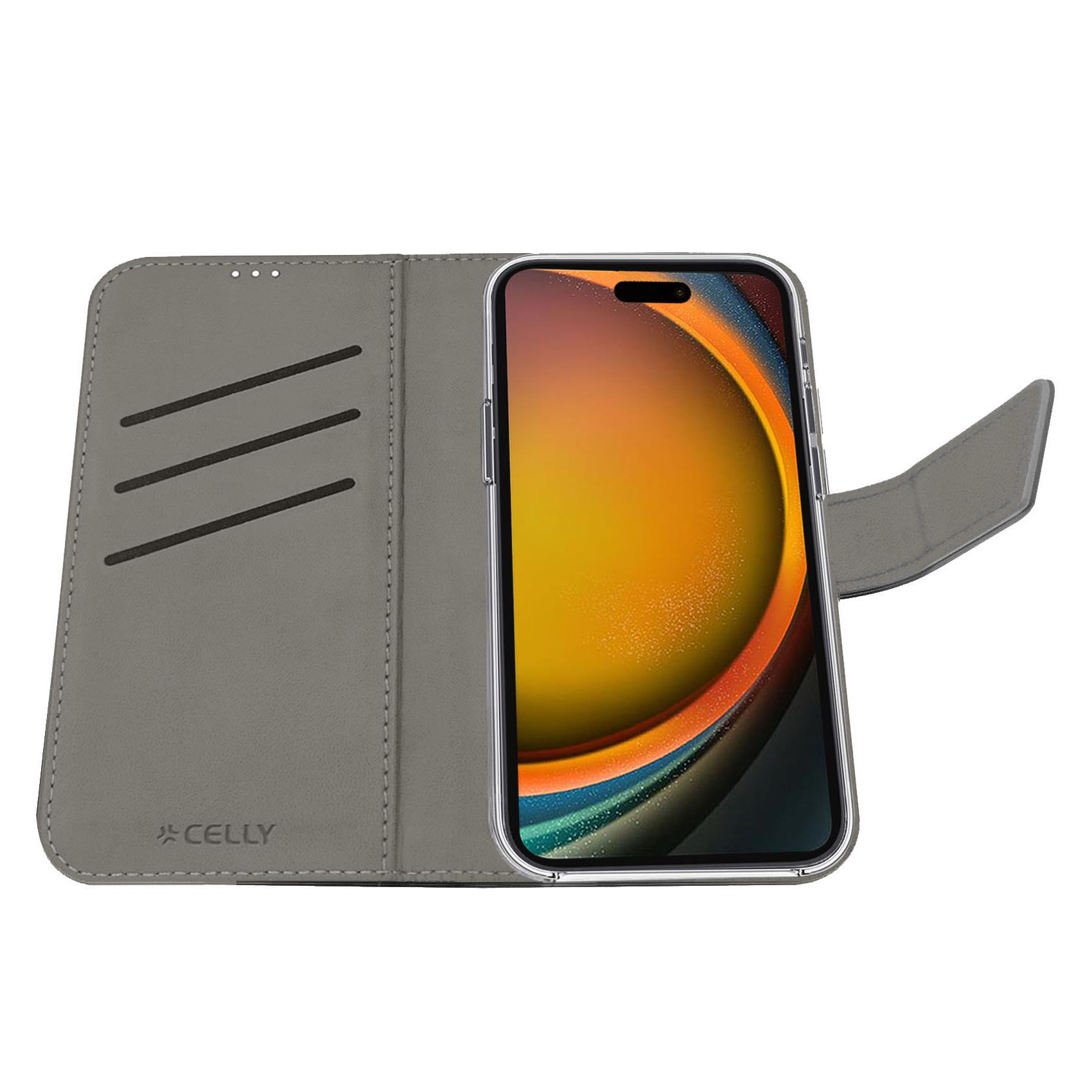 Custodia Smartphone Celly Wally per iPhone 17 Pro in Similpelle Sabbia - immagine 6