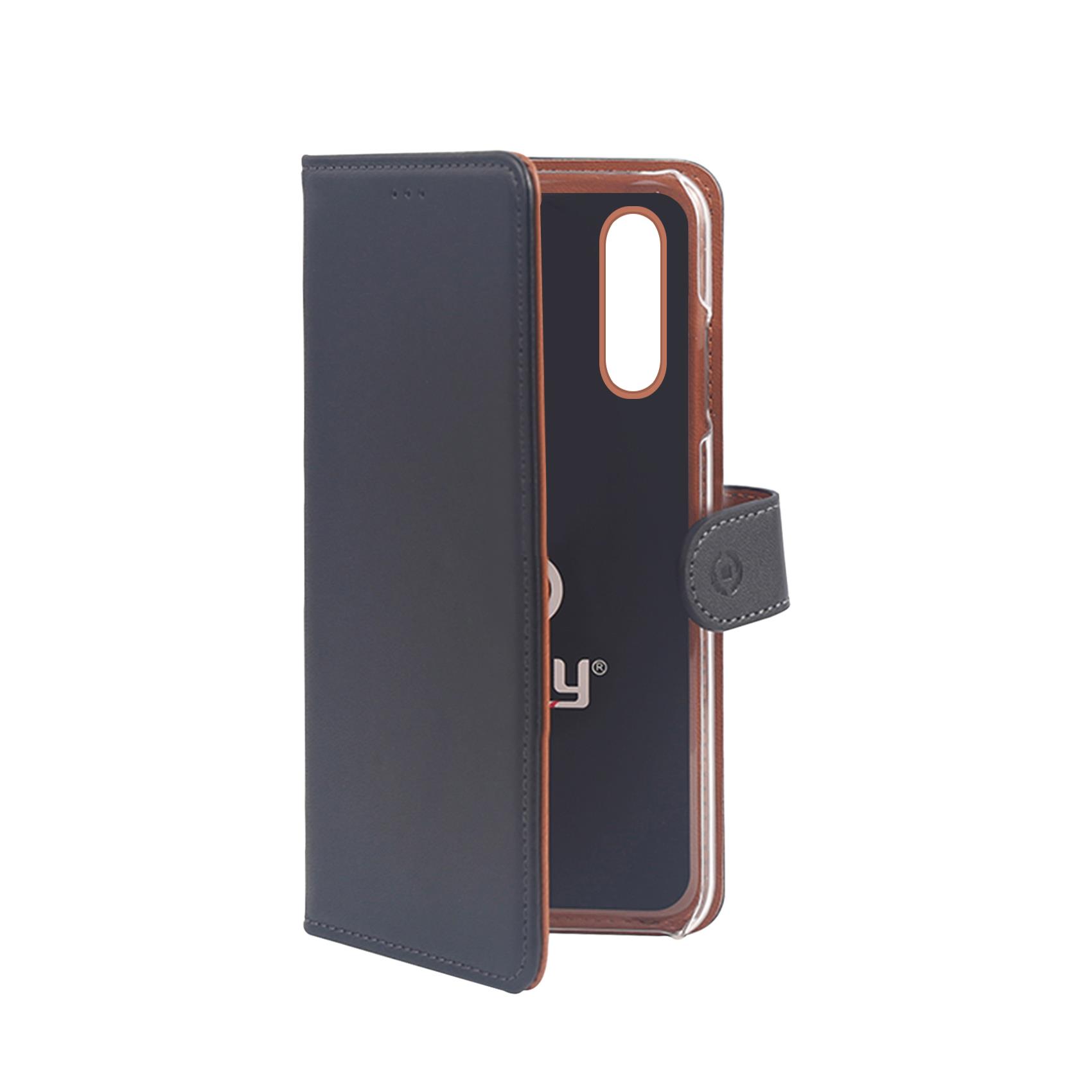 Custodia Smartphone Celly Wally per Xiaomi Mi 9 in Similpelle Nero - immagine 3