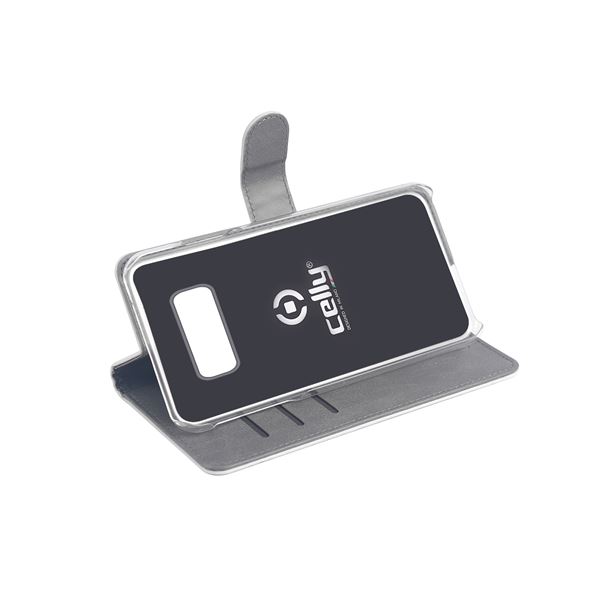 Custodia Smartphone Samsung Galaxy S10e Celly Wally Similpelle Bianca - immagine 4