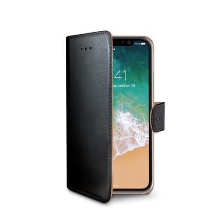 Custodia Smartphone Celly Wally per iPhone Xs e iPhone X in Similpelle Nero - immagine 7