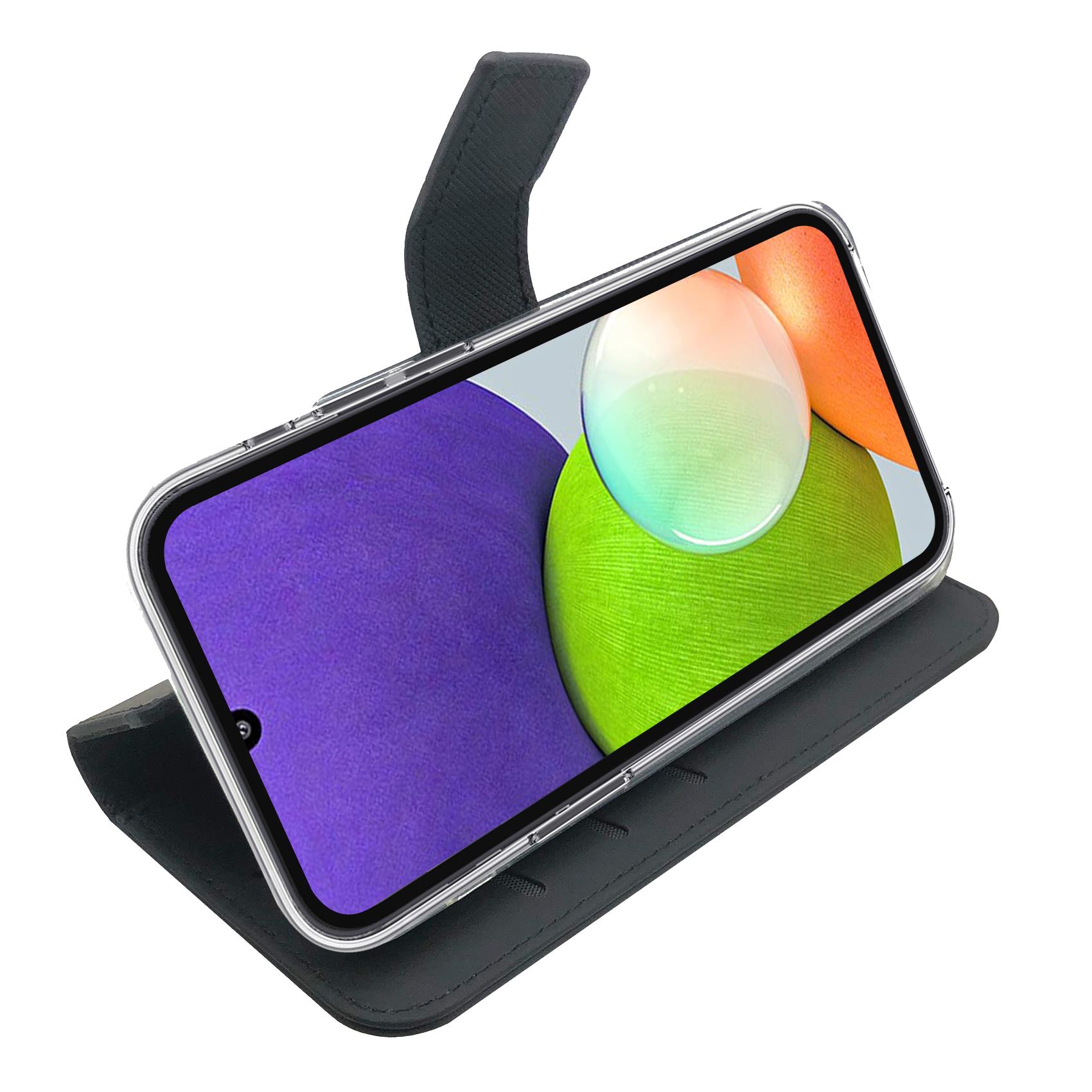 Custodia Smartphone Celly Wally per Samsung Galaxy A22/M22/M32 4G in Similpelle - immagine 4