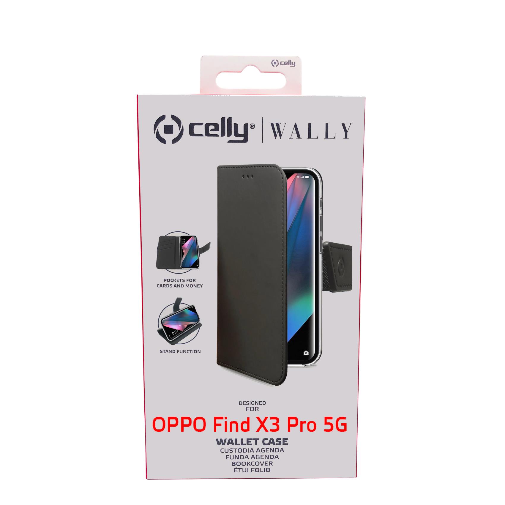 Custodia Smartphone Celly Wally per Oppo Find X3 Pro 5G / Find X3 5G - immagine 2