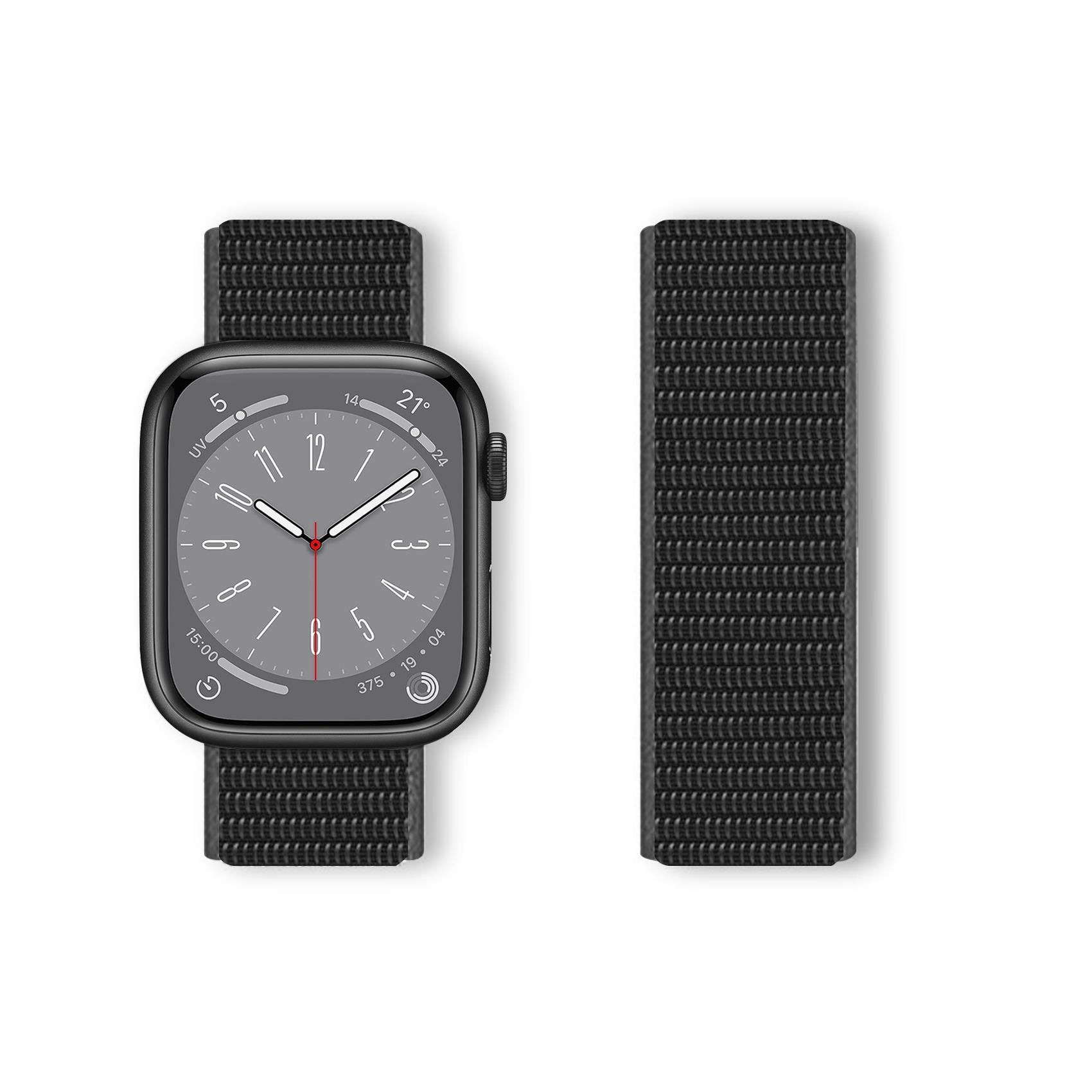 Cinturino Smartwatch Celly WBANDSTRAP per Apple Watch 42/44/45mm Nero - immagine 5