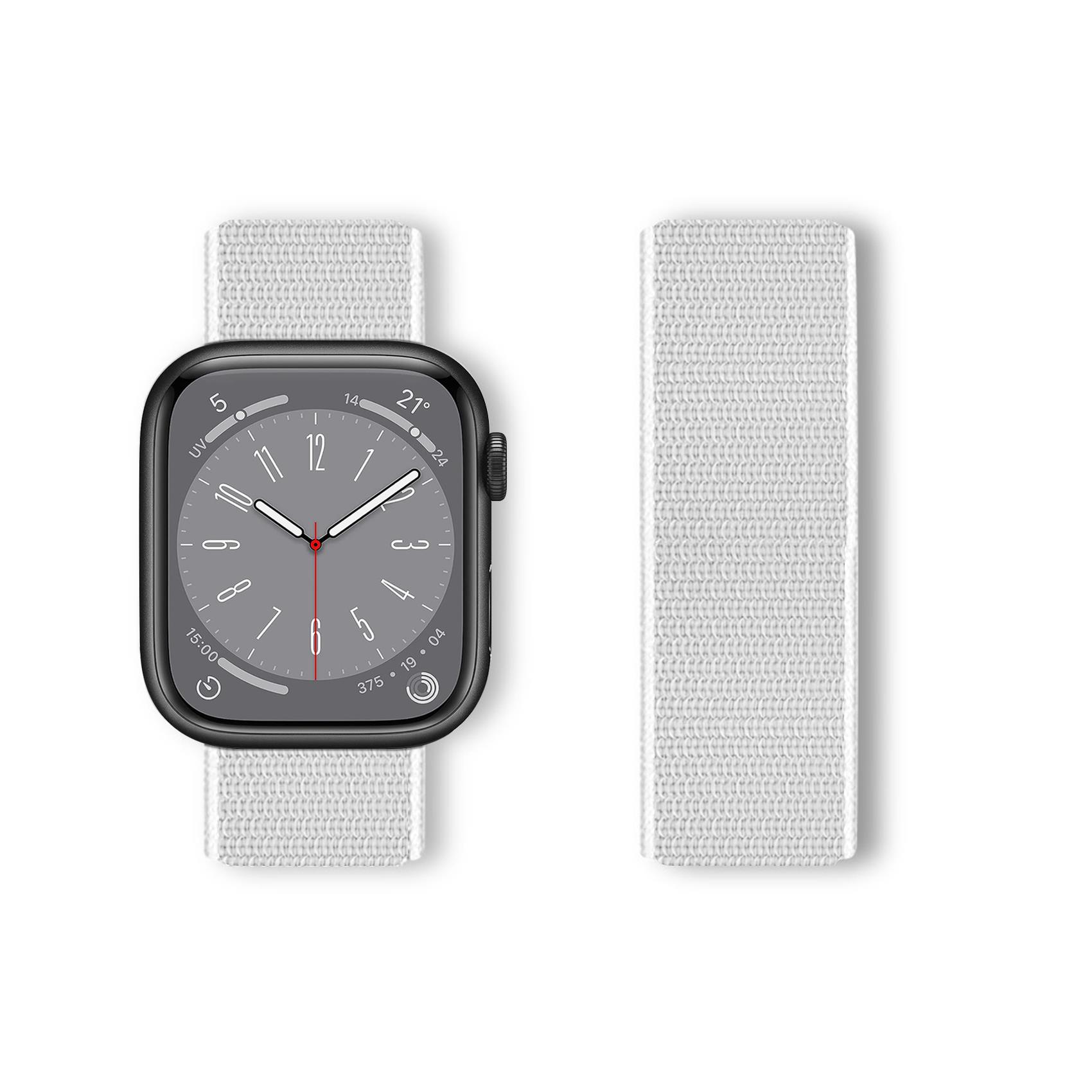 Cinturino Smartwatch Celly WBANDSTRAP per Apple Watch 42/44/45mm Bianco - immagine 3