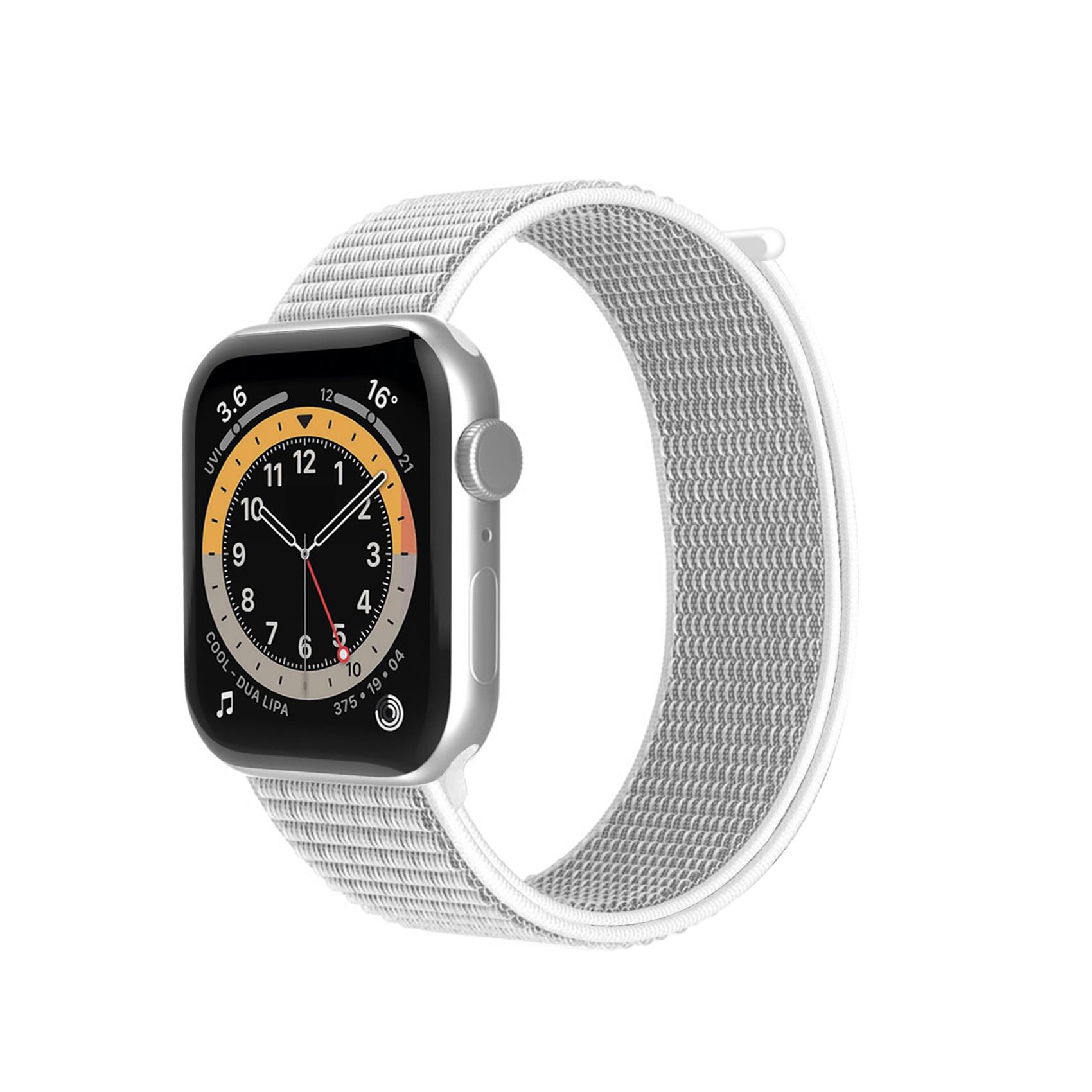 Cinturino Smartwatch Celly WBANDSTRAP per Apple Watch 42/44/45mm Bianco - immagine 4