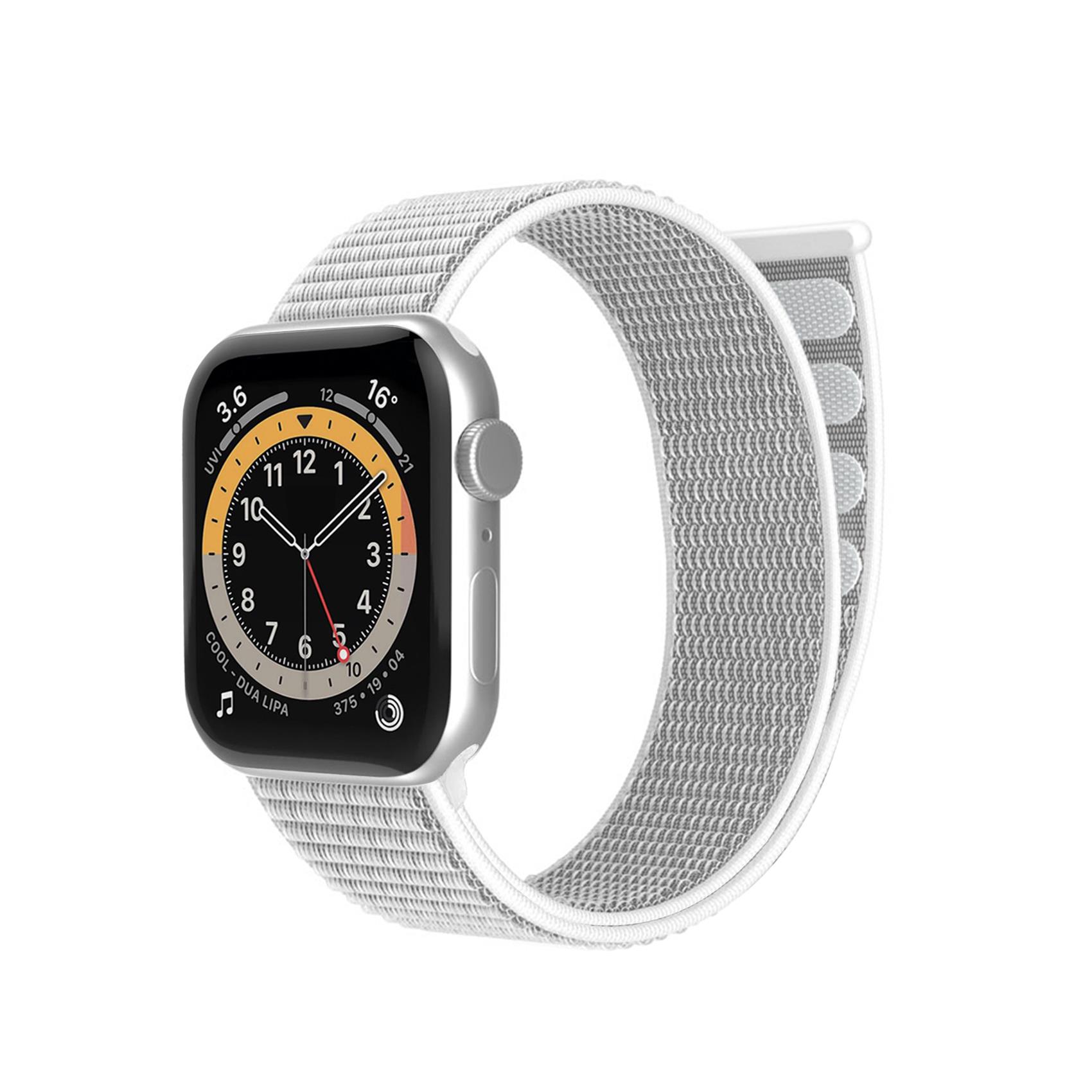 Cinturino Smartwatch Celly WBANDSTRAP per Apple Watch 42/44/45mm Bianco - immagine 5