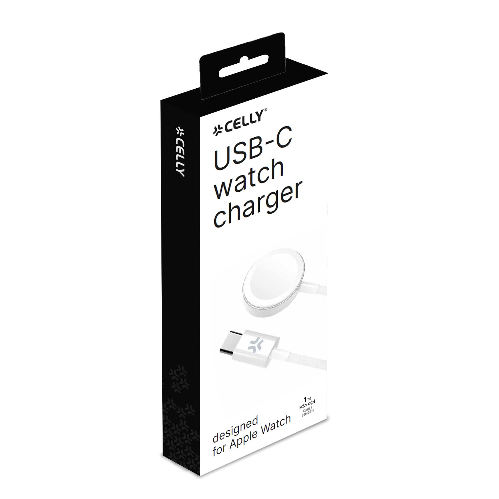 Caricabatterie Wireless Celly WCHARGERUSBC 2.5W USB-C per Apple Watch - immagine 3