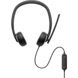 Cuffie Professionali Dell WH3024 USB-C con Microfono e Noise Canceling