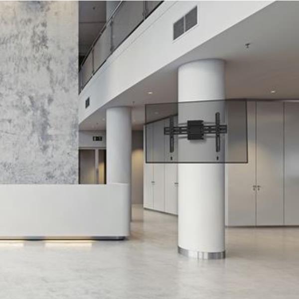 Staffa TV Neomounts WL30S-910BL16 per Montaggio a Palo fino a 75" 50kg - immagine 6