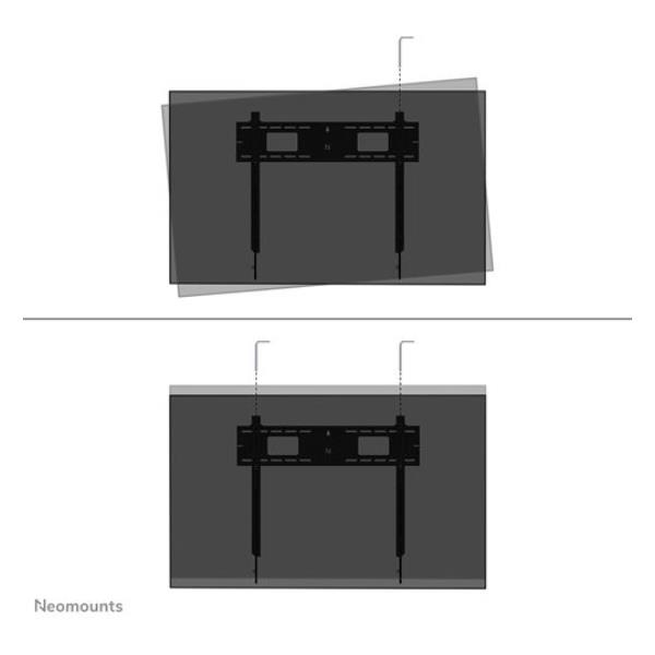 Staffa TV Neomounts WL35-750BL18 per Schermi fino a 98" e 125kg - immagine 6