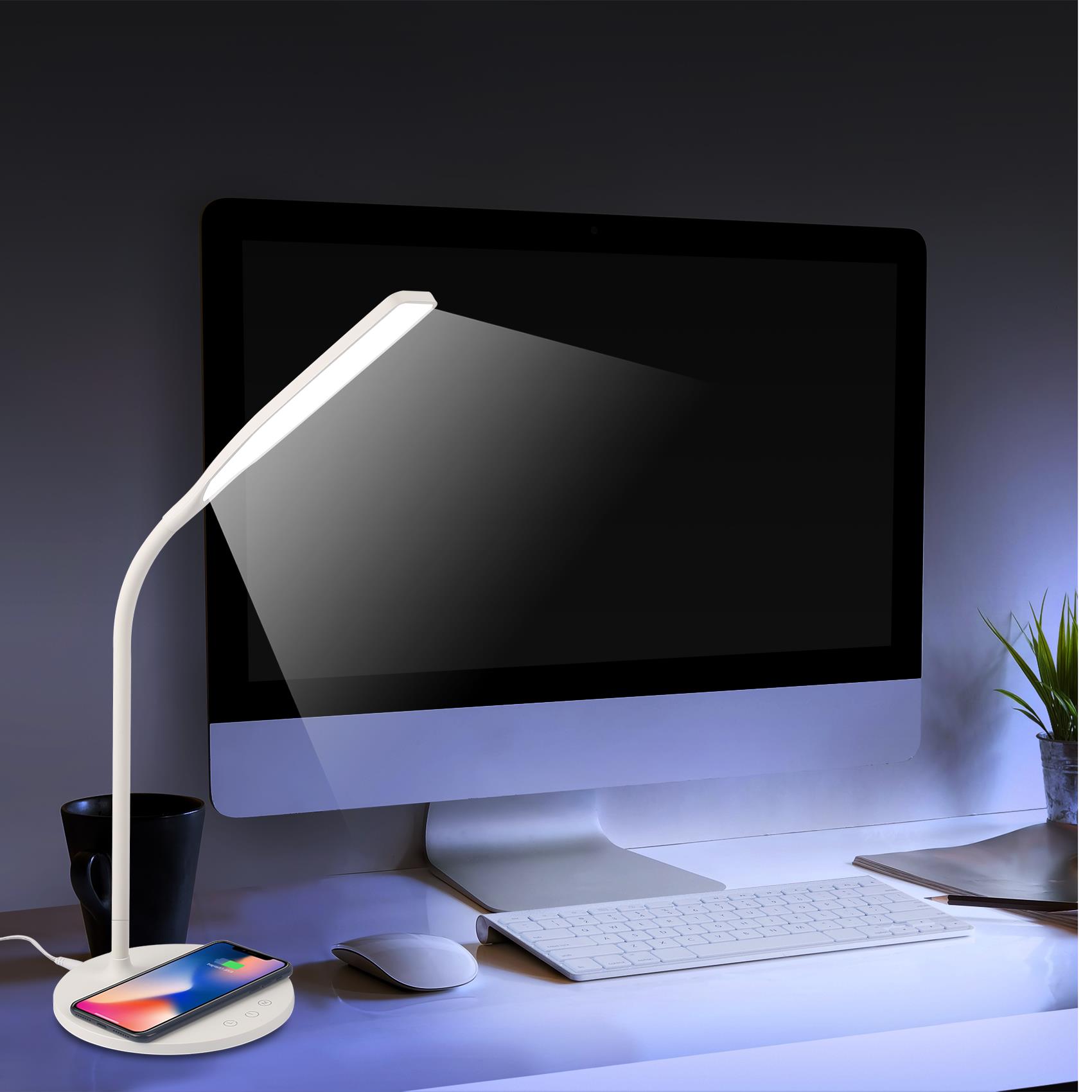 Lampada con Caricabatterie Wireless Celly WLLIGHT10W 10W LED Bianco - immagine 7