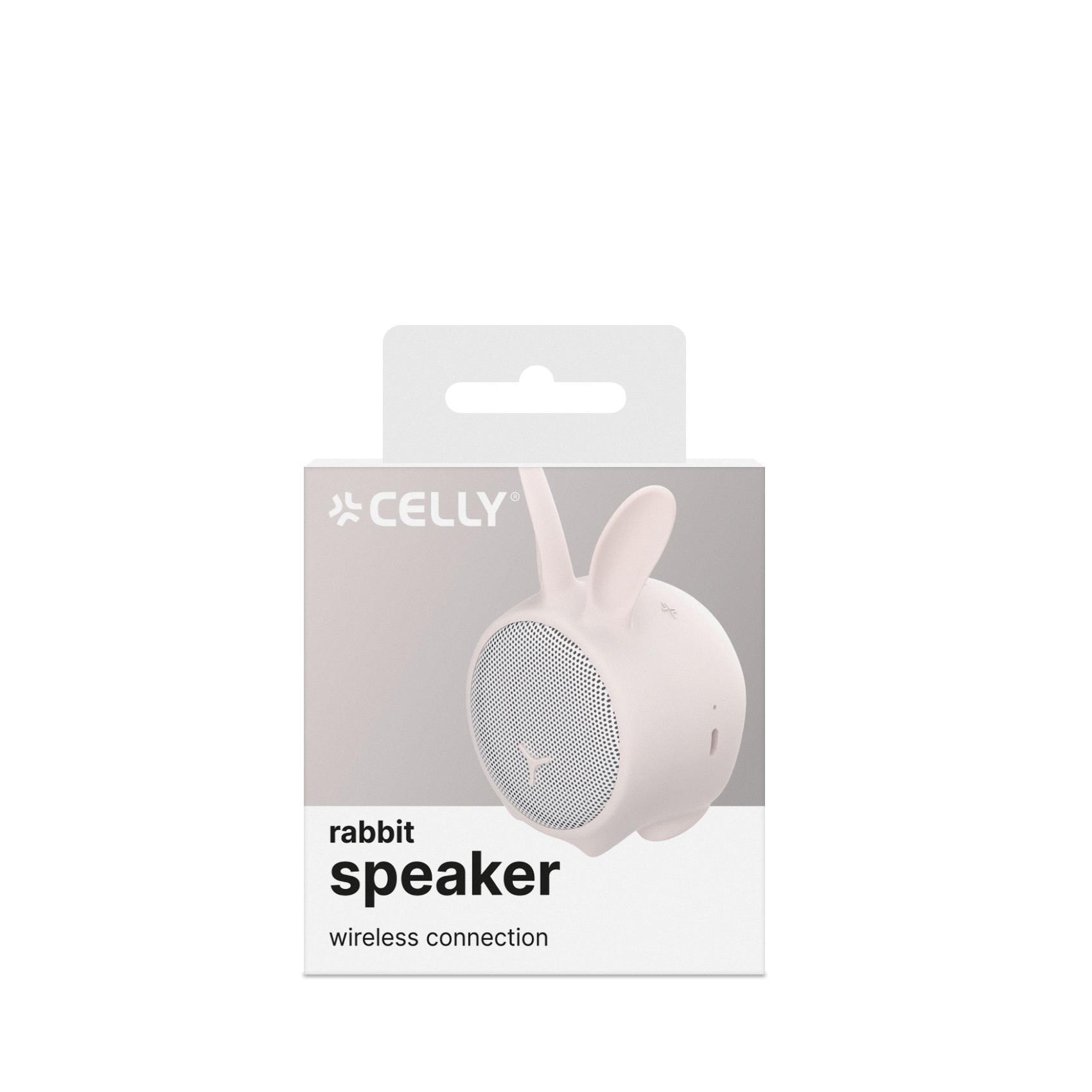 Speaker Bluetooth Celly WSRABBIT 3W Bianco Portatile - immagine 5