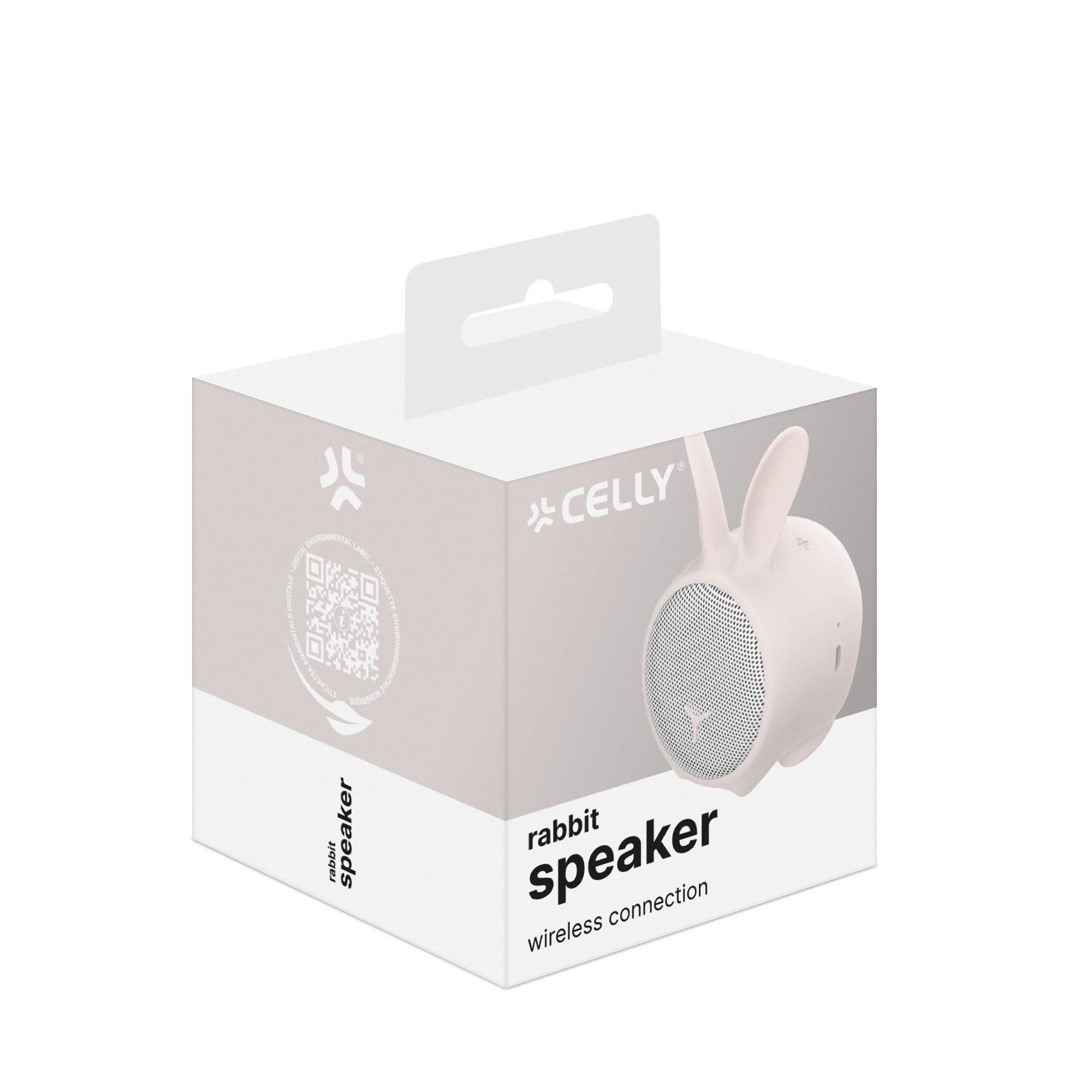 Speaker Bluetooth Celly WSRABBIT 3W Bianco Portatile - immagine 6