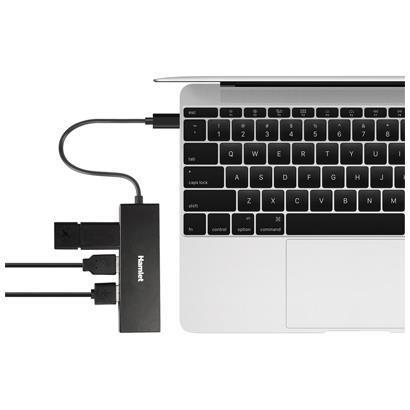 Hub USB Hamlet XHUB4031TC 4 Porte USB 3.1 Type-C - immagine 2