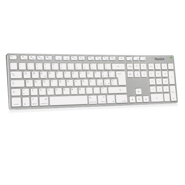 Tastiera Hamlet XKKITA-MCU USB con Tastierino Numerico per Mac - immagine 11