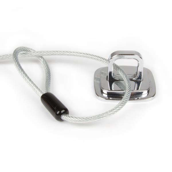 Piastra per Cavo Sicurezza Portatile Hamlet XNBLOCKRING Acciaio Rinforzato - immagine 5