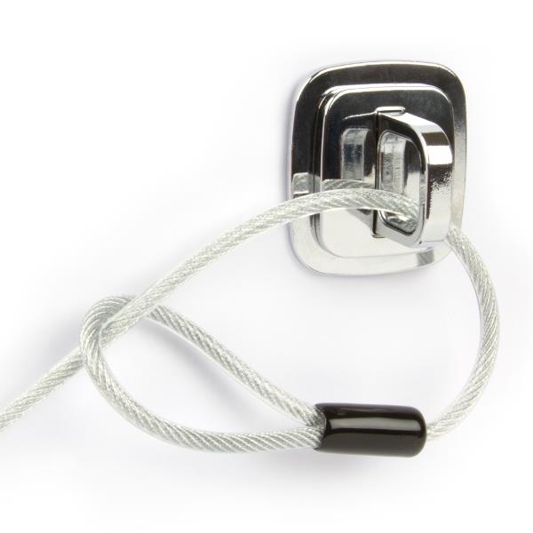 Piastra per Cavo Sicurezza Portatile Hamlet XNBLOCKRING Acciaio Rinforzato - immagine 6