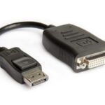 Adattatore Video DisplayPort a DVI Hamlet 4K Attivo Nero