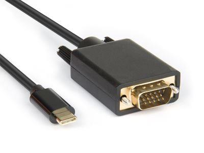 Cavo Adattatore Video USB-C a VGA Hamlet 2 Metri - immagine 3