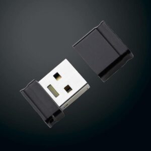Chiavetta USB Intenso Micro Line 4GB USB 2.0 Nero