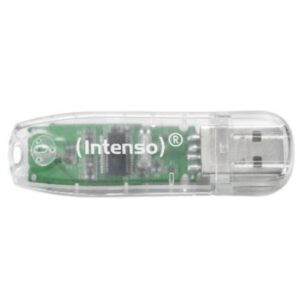 Chiavetta USB Intenso Rainbow Line 32GB USB 2.0 Trasparente
