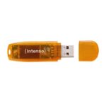 Chiavetta USB Intenso Rainbow Line 64GB USB 2.0 Arancione